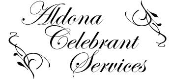 Aldona Celebrant Services Logo with Vines